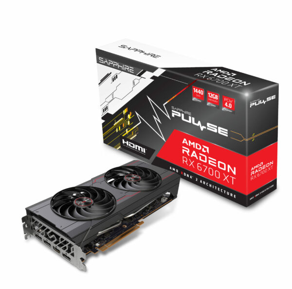 SAPPHIRE Radeon RX 6700 XT OC Pulse 12 Go GDDR6