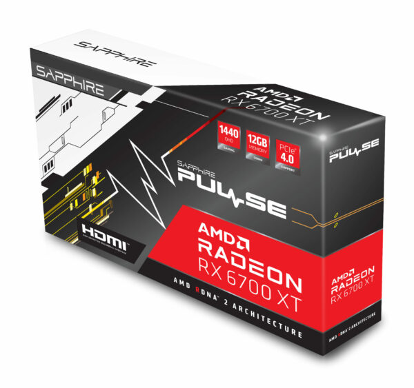 SAPPHIRE Radeon RX 6700 XT OC Pulse 12 Go GDDR6 – Image 2