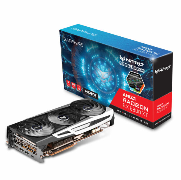 SAPPHIRE Radeon RX 6800 XT OC SE Nitro + 16 Go GDDR6