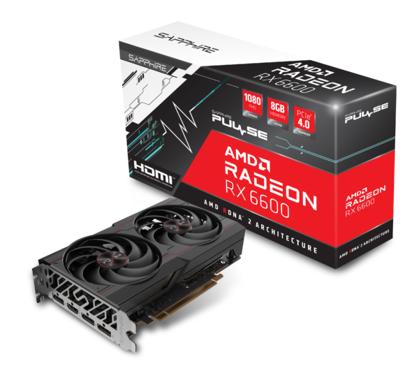 SAPPHIRE Radeon RX 6600 Pulse 8 Go GDDR6